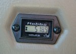 RV generator hour meter