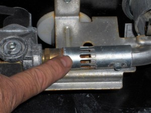 water heater air shutter